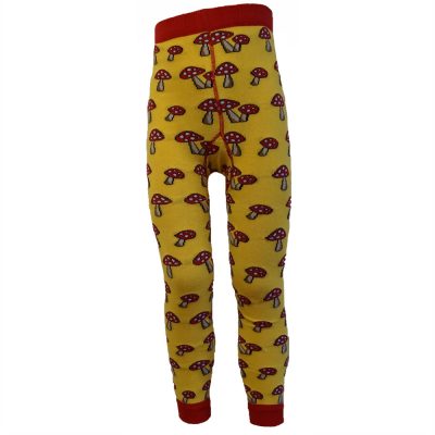 Slugs and Snails organic cotton fun guy mushroom footless tights