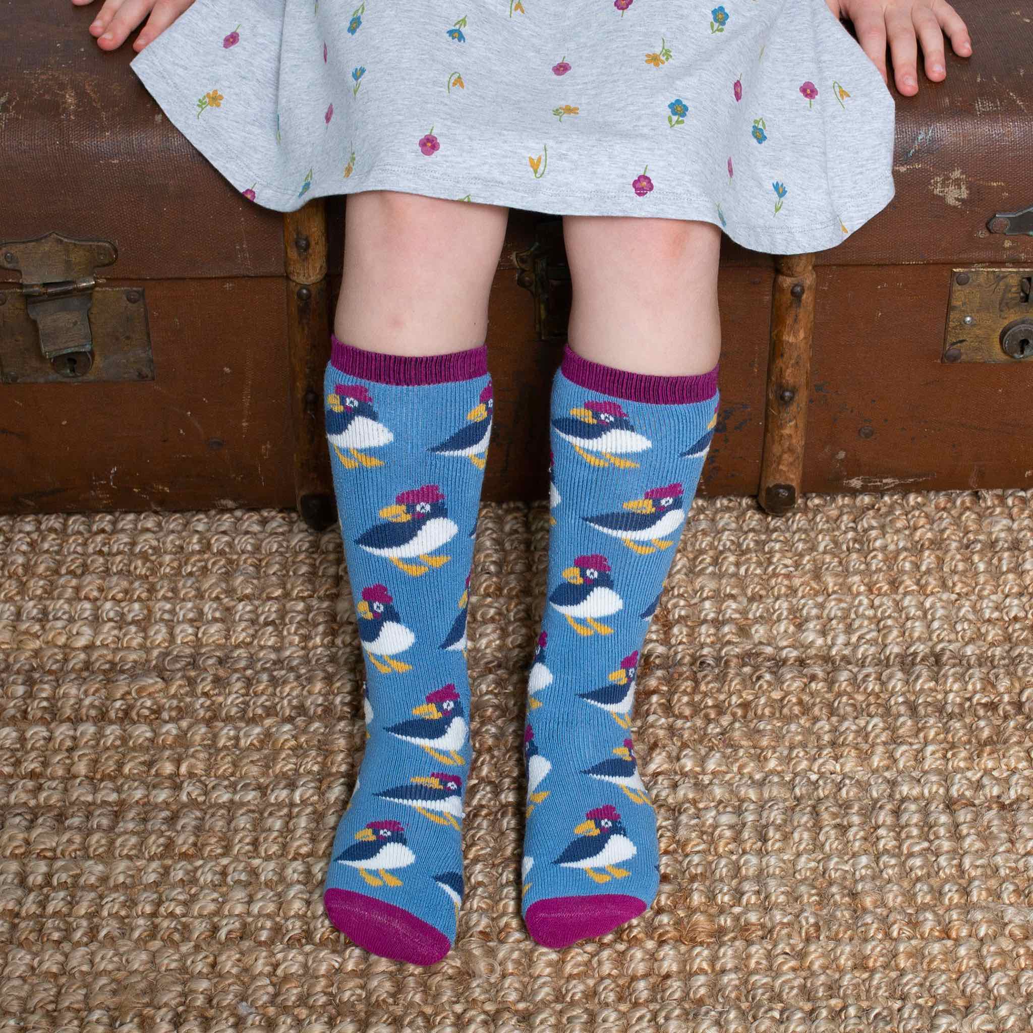 Kite cosy socks puffling