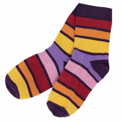 Villervalla socks rainbow stripe