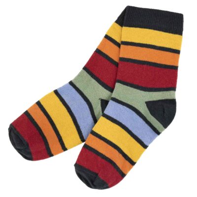 Villervalla socks rainbow stripe