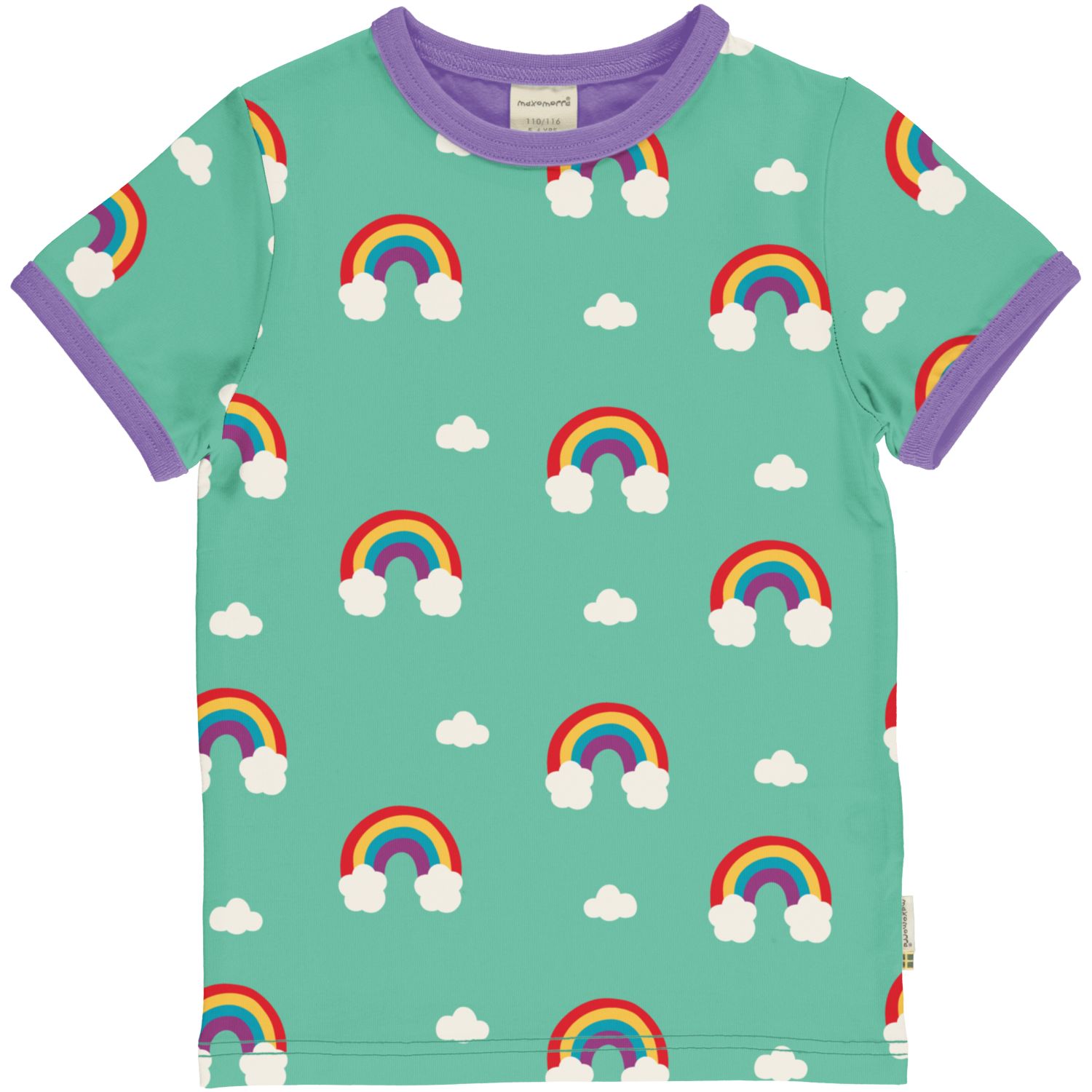Maxomorra rainbow t-shirt